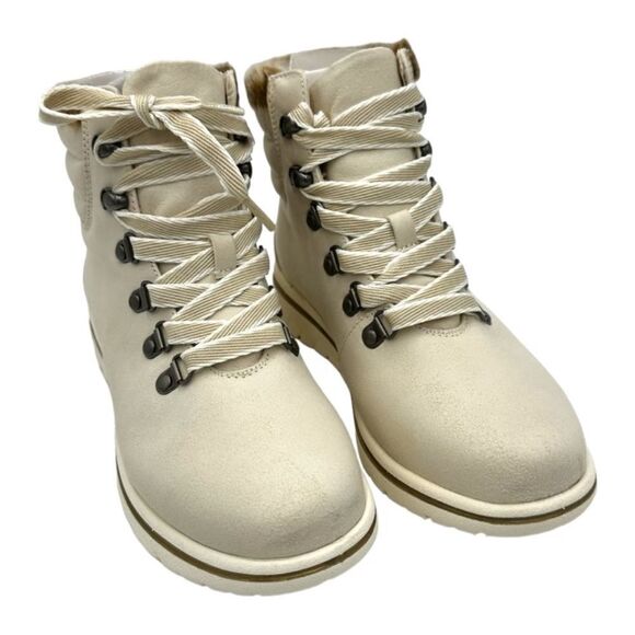 Cliffs Women Hallett Lace-Up BootiesWinter White Cushioned classic hiker Size 7 - Picture 10 of 10